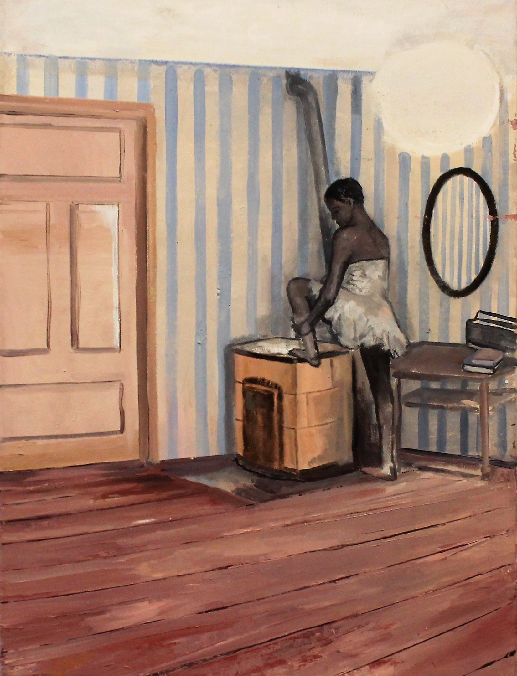 Erics Engel 2011, Öl auf Leinwand, 81 x 62 cm